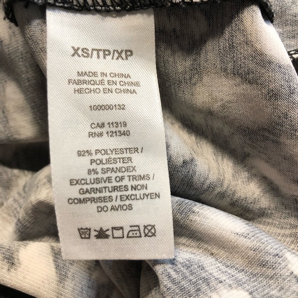 Dynamite Wrap Dress XS Leopard print - Picture 4 of 11